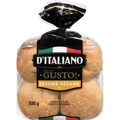 DITAL GUSTO SESAME HMBRGR BUN [520 g]