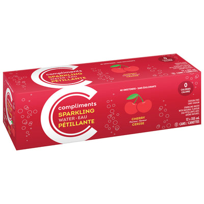 COMP SPRK WATER CHRRY 12x355ml [12 ea]