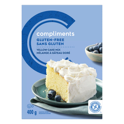 COMP GLUT FREE YELLOW CAKE MIX [400 g]