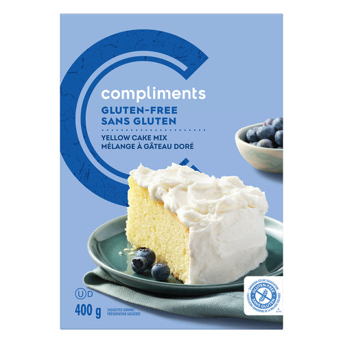 COMP GLUT FREE YELLOW CAKE MIX [400 g]