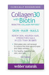 WEBBER COLLAGEN 30 w/ BIOTIN [120 ea]