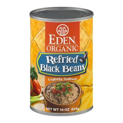 EDEN REFRIED BLK BEANS [398 ml]