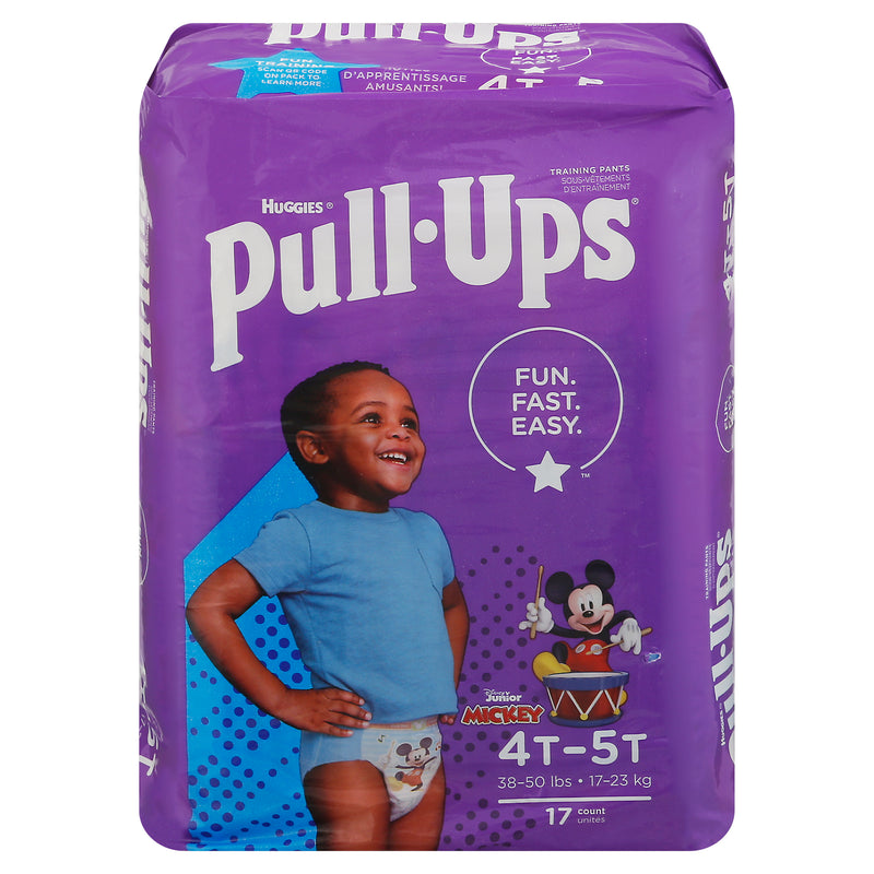 HUGGIES PULL UP 4T-5T BOYS 17s [17 ea]