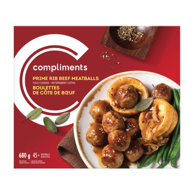 COMP PRIME RIB MEATBALLS [680 g]