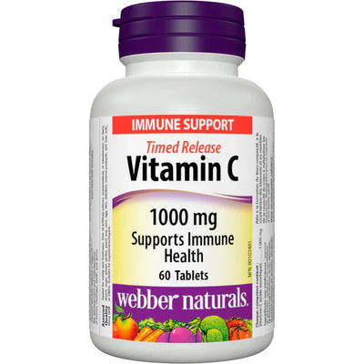 WEBR VIT C 1000mg TR TAB 60s [60 ea]