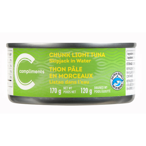 COMP TUNA SKIPJCK CHNK LT WTR [170 g]