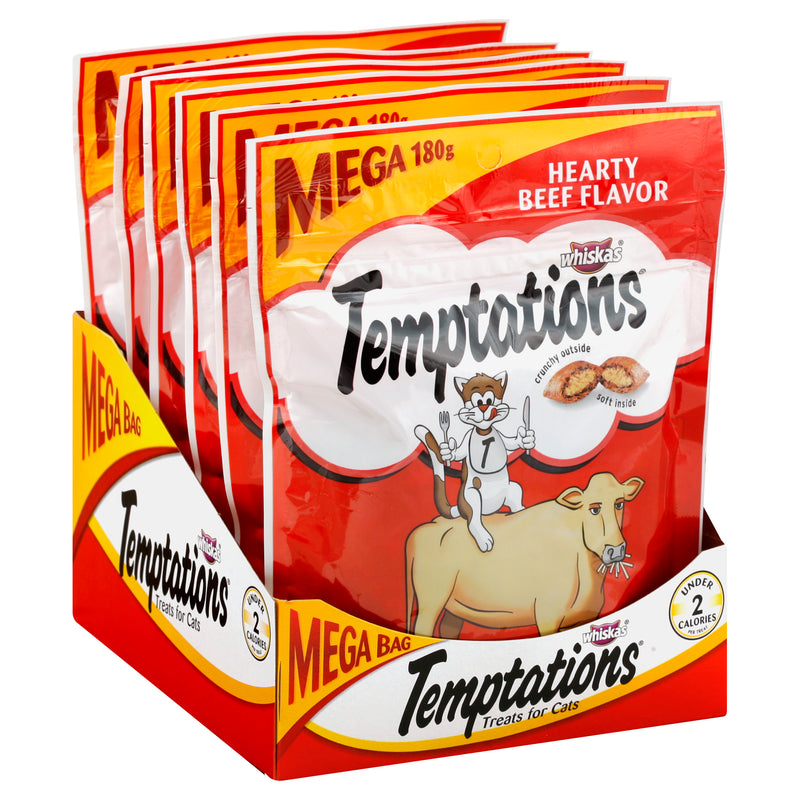 WHISKAS TEMPTATIONS HEARTY BEE [180 g]