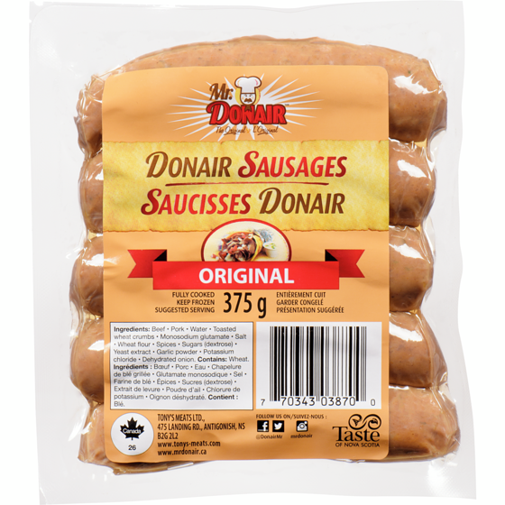MR DONAIR SAUSAGE [375 g]