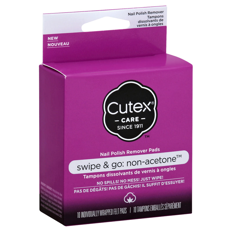 CUTEX SW&GO REMV PADS N/ACE [1 pkg]