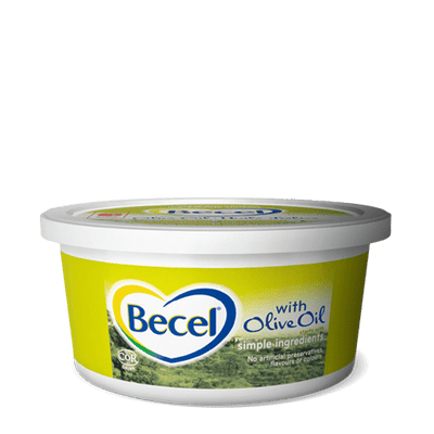 BECEL OLIVE OIL MARGARINE REG [850 g]