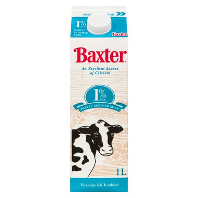 BAXTER CARTON 1% MILK 1LT