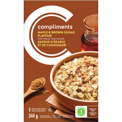 COMP OATMEAL MAPLE BRWN SGR [344 g]