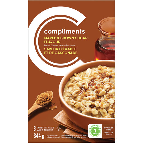 COMP OATMEAL MAPLE BRWN SGR [344 g]