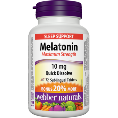 MELATONIN MAX STRENGTH 10MG BO [1 ea]