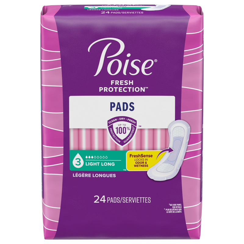 POISE PADS ULT THIN LONG 24s [24 ea]