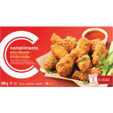 COMP SPICY BREADED WINGS [800 g]