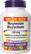 WEBR MAGNSM BISGLYCN 200mg [120 ea]