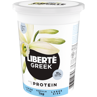 LIBERTE YOGRT GREEK VANILLA [1 kg]