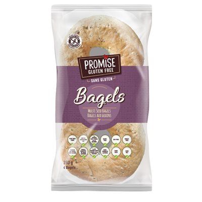PROMISE GF MULTI SEED BAGELS [280 g]