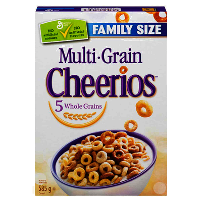 GM CHEERIOS WHOLE GRAINS 585g