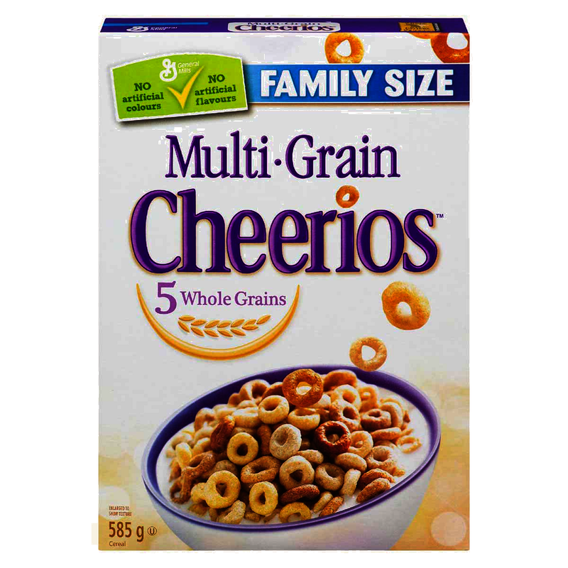 GM CHEERIOS WHOLE GRAINS 585g