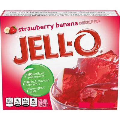 JELLO POWDER STRWBRRY BANANA [85 g]