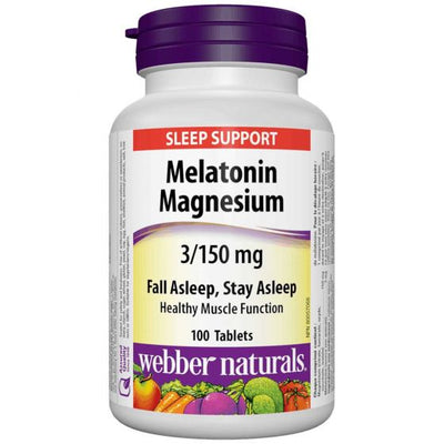 WEBR MELATONIN MAGNESIUM 100s [100 ea]