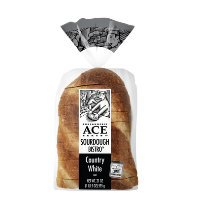 ACE SOURDOUGH BISTRO WHT LOAF [595 g]