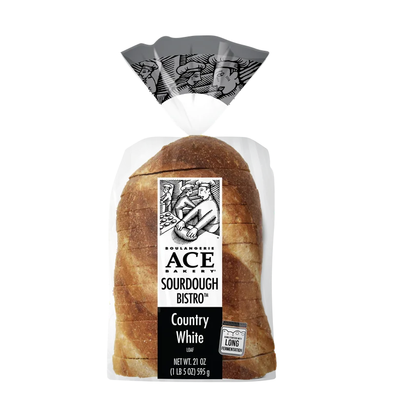 ACE SOURDOUGH BISTRO WHT LOAF [595 g]