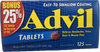 ADVIL TABLETS 200mg BONUS 125s [125 ea]
