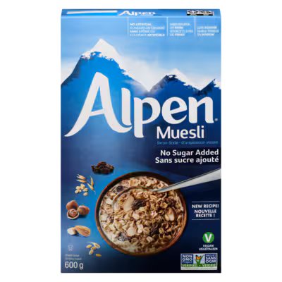 ALPEN CEREAL NO SUGAR ADDED [600 g]