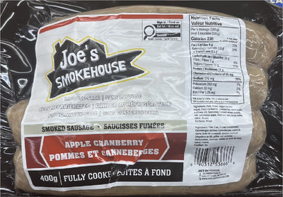 JOES SMKHS APPLE CRAN SAUSAGE [400 g]