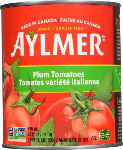 AYLMER PLUM TOMATOES 796ml