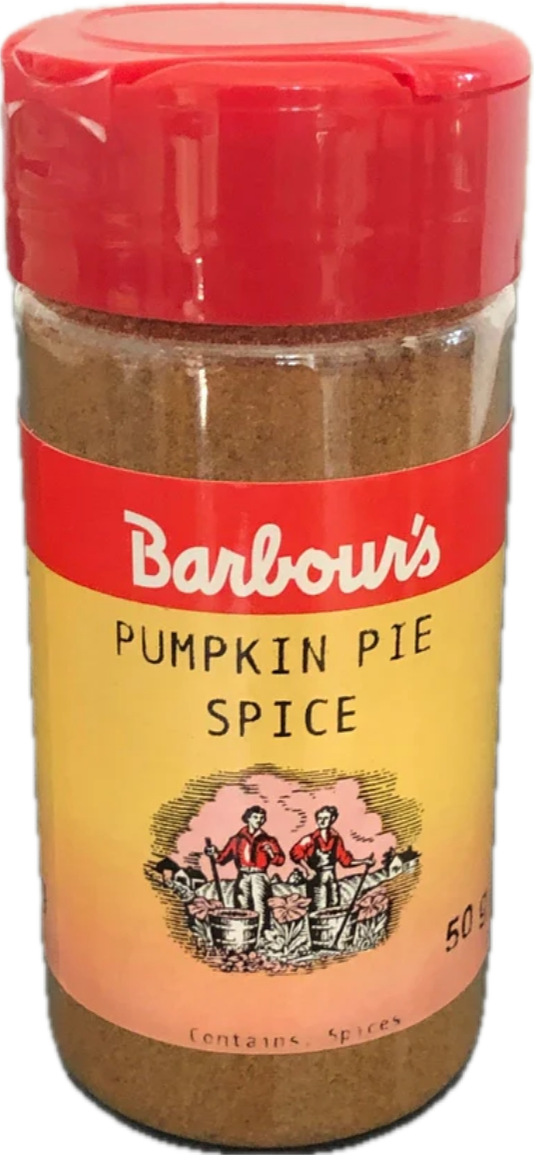 BARBOURS PUMPKIN PIE SPICE 50g