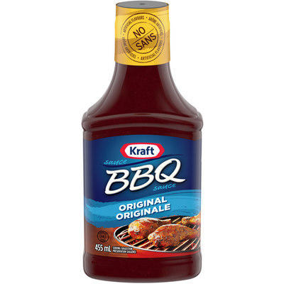 KRAFT REGULAR BBQ SAUCE [455 ml]
