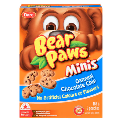 BEAR PAW MINI OAT CHOCO CHIP [186 g]