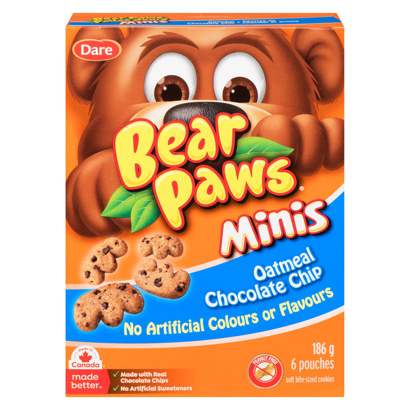 BEAR PAW MINI OAT CHOCO CHIP [186 g]