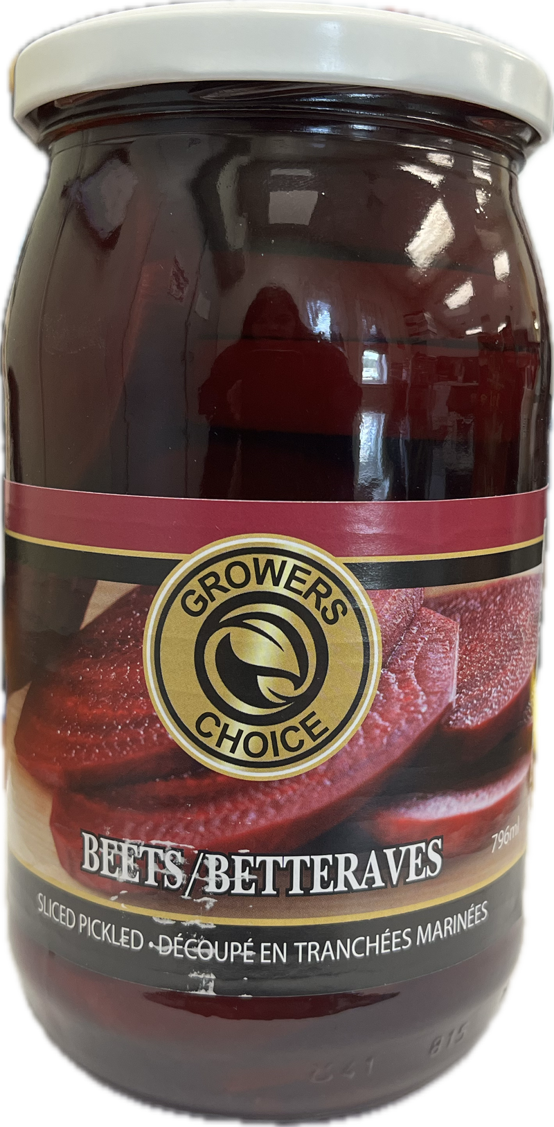 GROWER'S CHOICE SLICED PICKLED BEETS 796ml