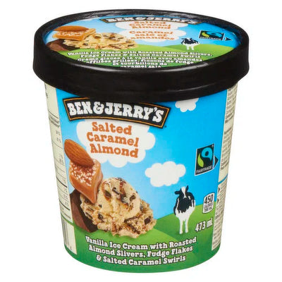 BEN & JERRY SALT CRML ALMND [473 ml]