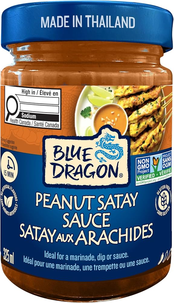 BLUE DRAGON PEANUT SATAY SAUCE 325ml
