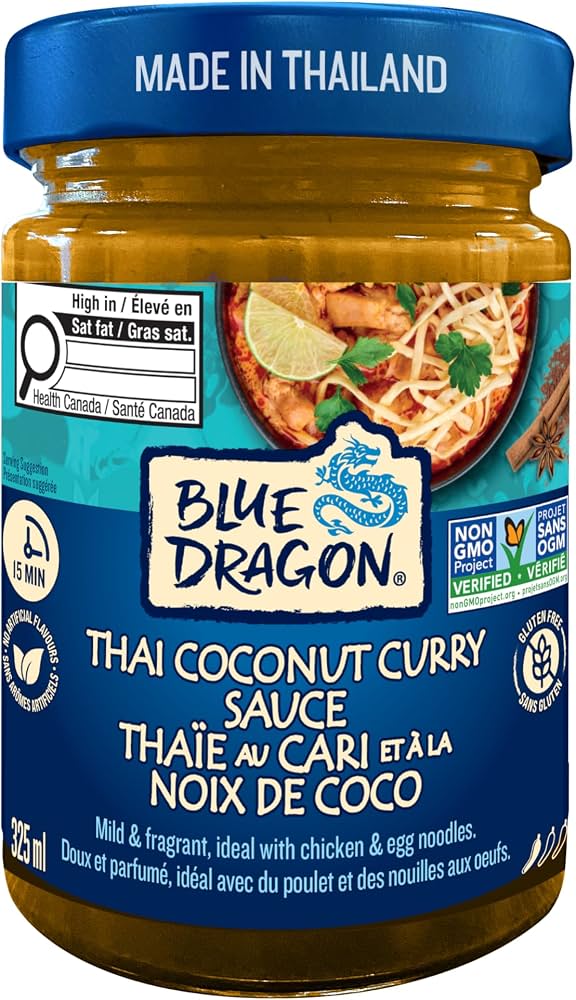 BLUE DRAGON THAI COCONUT CURRY SAUCE 325ml