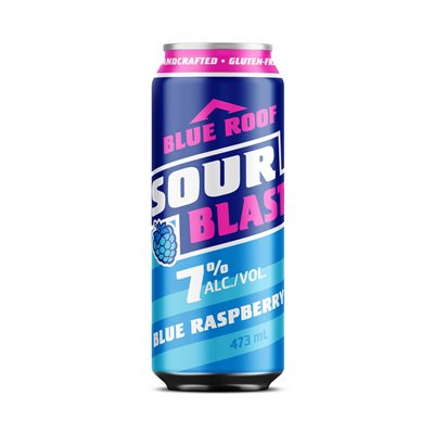 BLUE ROOF SOUR BLST BLUE RASP [473 ml]
