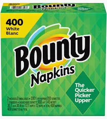 BOUNTY NAPKINS 400s [400 ea]