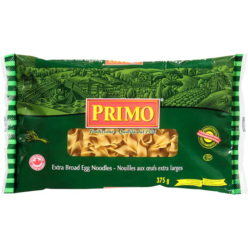 PRIMO BROAD EGG NOODLES [375 g]