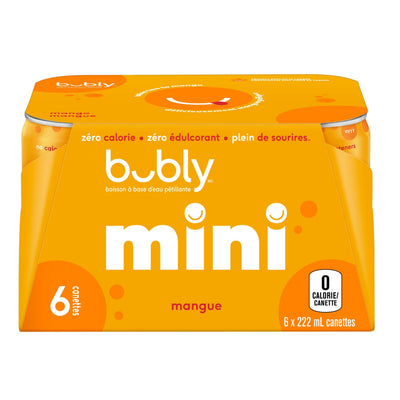 BUBLY MANGO SLEEK CAN 6x222ml [6 ea]