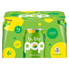 BUBLY POP LEMON LIME 6x355ml [6 ea]