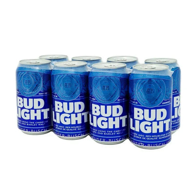 BUD LIGHT BEER 8x355ml [8 pkg]