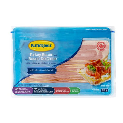 BTRBL TURKEY BACON LOW SODIUM [375 g]