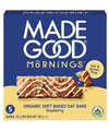 MADE GOOD MORNINGS BLUEBERRY SOFT BAKED OAT BARS 5pk