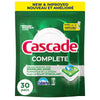 CASCADE COMPLETE DISHWASHING DETERGENT FRESH 30s